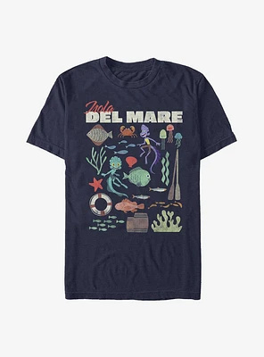 Disney Pixar Luca Isola Del Mare Sea Icons T-Shirt
