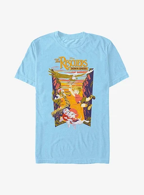 Disney The Rescuers Down Under Adventure Poster T-Shirt