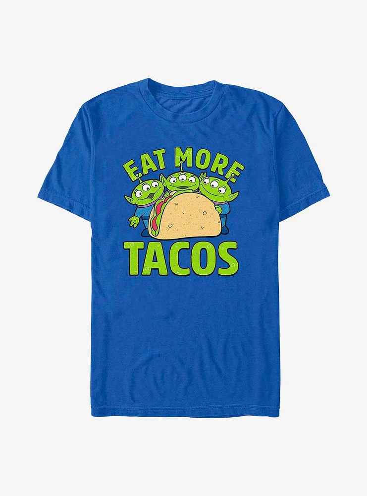 Disney Pixar Toy Story Aliens Eat More Tacos T-Shirt