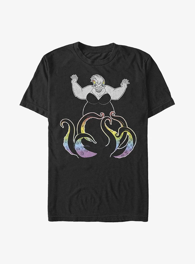 Disney The Little Mermaid Ursula Rainbow Legs T-Shirt