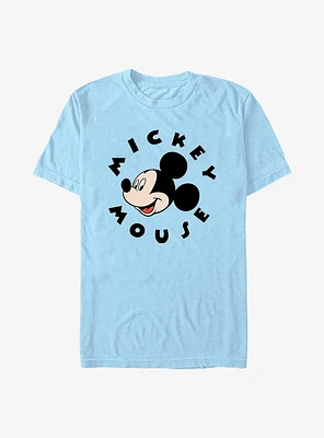 Disney Mickey Mouse Smiling Badge T-Shirt