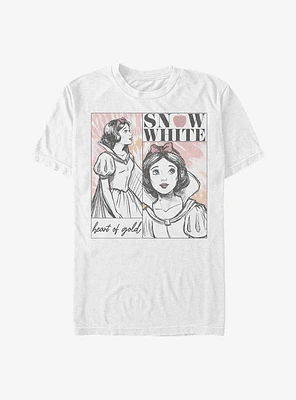 Disney Snow White and the Seven Dwarfs Heart of Gold T-Shirt