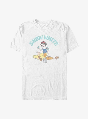 Disney Snow White and the Seven Dwarfs Woodland Animals T-Shirt