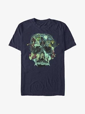 Disney Villains Wicked Things Skull T-Shirt