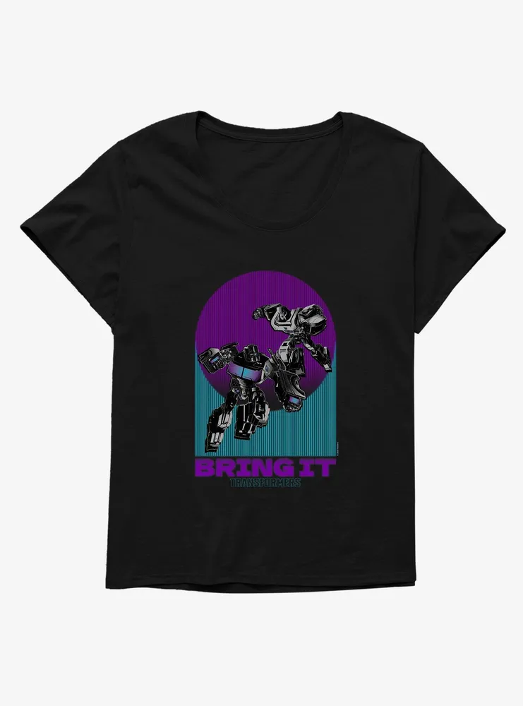 Transformers Bring It Womens T-Shirt Plus