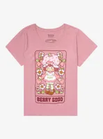 Strawberry Shortcake Tarot Boyfriend Fit Girls T-Shirt Plus