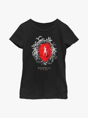 Marvel Studios' Special Presentation: Werewolf By Night Elsa Bloodstone Heart Youth Girls T-Shirt