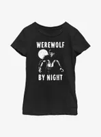 Marvel Studios' Special Presentation: Werewolf By Night Lurking Wolfman Youth Girls T-Shirt