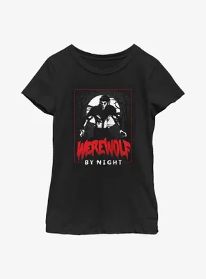 Marvel Studios' Special Presentation: Werewolf By Night Poster Youth Girls T-Shirt