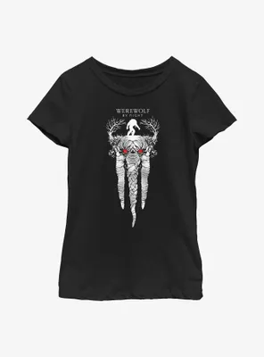 Marvel Studios' Special Presentation: Werewolf By Night Ted The Man-Thing Youth Girls T-Shirt