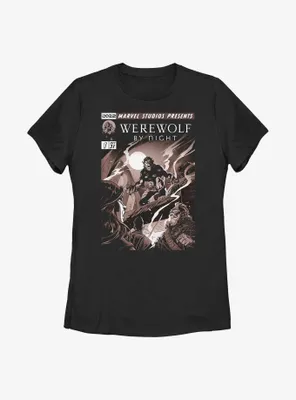Marvel Studios' Special Presentation: Werewolf By Night Cover Art Womens T-Shirt