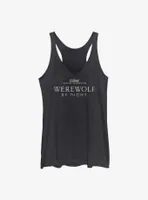 Marvel Studios' Special Presentation: Werewolf By Night Logo Womens Tank Top