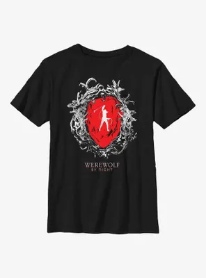 Marvel Studios' Special Presentation: Werewolf By Night Elsa Bloodstone Heart Youth T-Shirt