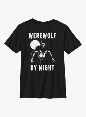 Marvel Studios' Special Presentation: Werewolf By Night Lurking Wolfman Youth T-Shirt
