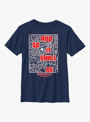 Marvel Studios' Special Presentation: Werewolf By Night And So It Shall Be Maze Youth T-Shirt