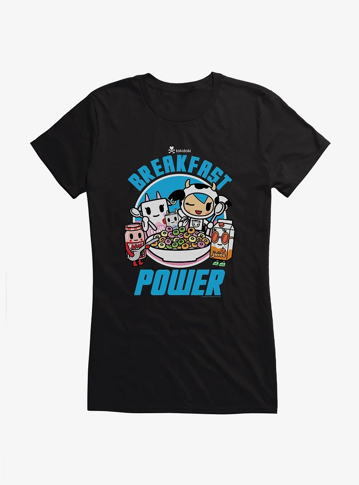 Tokidoki Breakfast Power Girls T-Shirt