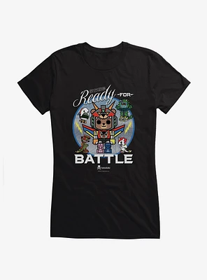 Tokidoki Ready For Battle Girls T-Shirt