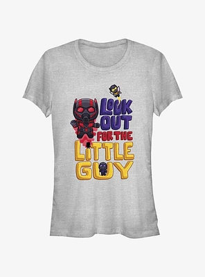 Marvel Ant-Man and The Wasp: Quantumania Chibi Look Out For Little Guy Girls T-Shirt
