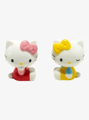 Hello Kitty Sisters Ceramic Salt & Pepper Shaker Set