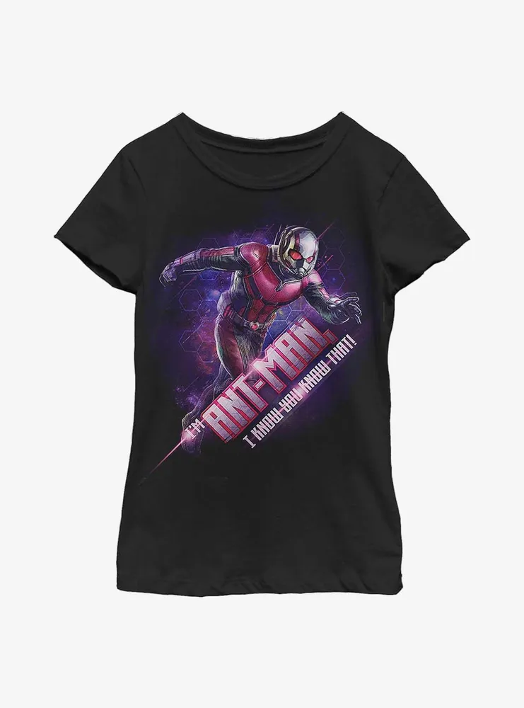 Marvel Ant-Man I'm Youth Girls T-Shirt