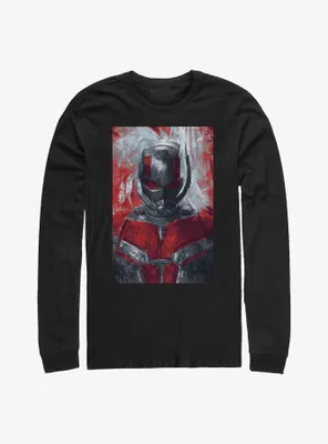 Marvel Ant-Man Painted Poster Long-Sleeve T-Shirt