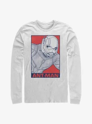Marvel Ant-Man Pop Art Poster Long-Sleeve T-Shirt