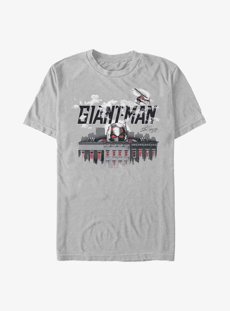 Marvel Ant-Man and the Wasp Giant-Man vs Helicopter T-Shirt