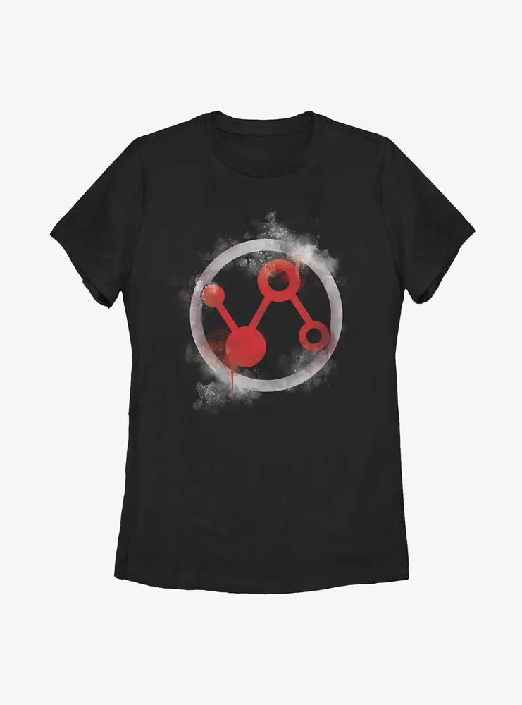 Marvel Ant-Man Pym Technologies Logo Womens T-Shirt