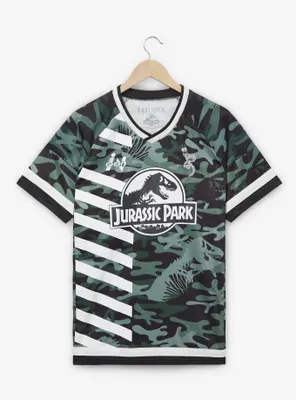 Jurassic Park Camo Print Soccer Jersey - BoxLunch Exclusive