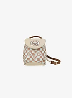 Doughnut Florence Kaleido Mushroom Checkered Mini Convertible Bag