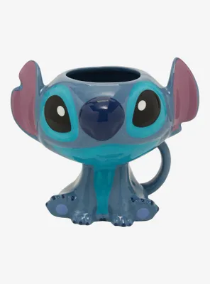 Disney Stitch Sitting Figural Mug