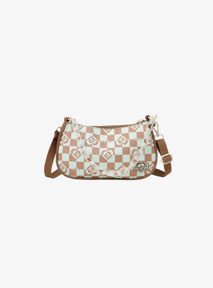 Doughnut Priestess Kaleido Mushroom Checkered Mini Convertible Bag