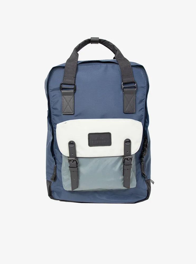 Doughnut Macaroon Large Go Wild Navy x Grey Backpack