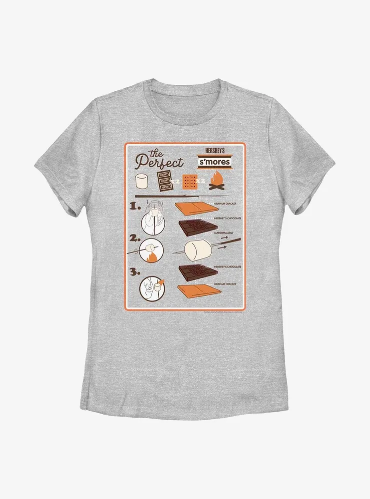 Hershey's S'mores Schematic Womens T-Shirt