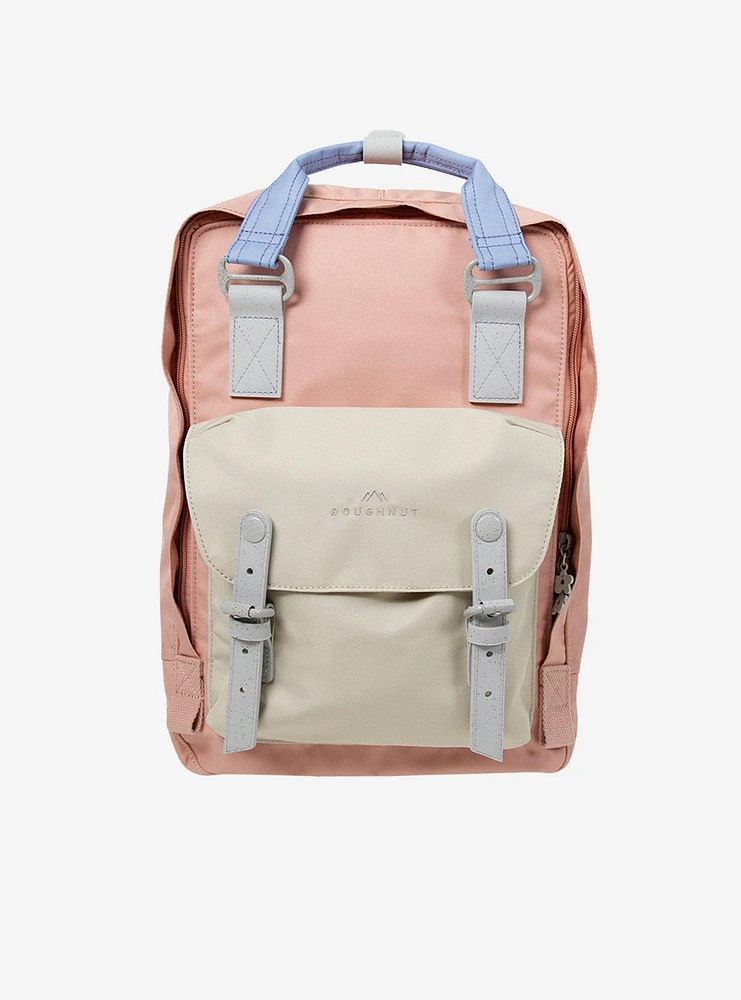 Doughnut Macaroon Monet Pink x Stone Backpack