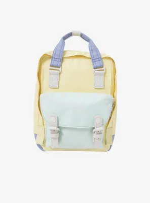 Doughnut Macaroon Mini Monet Buttery x Light Aqua Mini Backpack