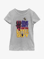 Marvel Ant-Man and The Wasp: Quantumania Chibi Look Out For Little Guy Youth Girls T-Shirt