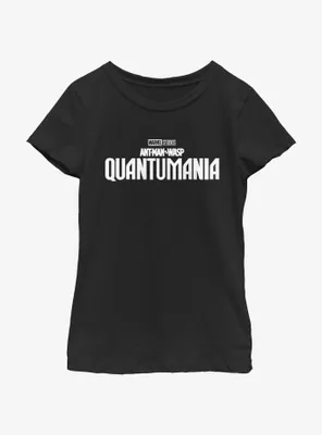 Marvel Ant-Man and the Wasp: Quantumania Logo Youth Girls T-Shirt