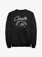 General Motors Born To Ride Corvette Sweatshirt