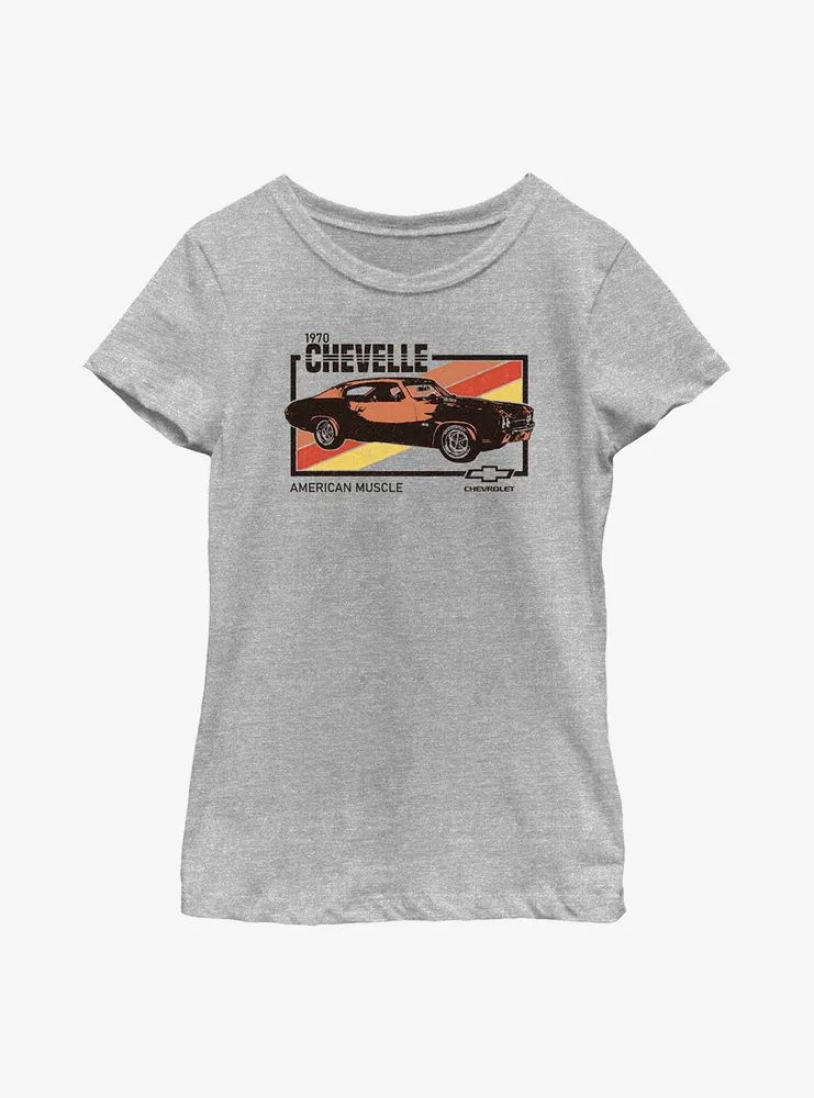 General Motors 1970 Chevelle Youth Girls T-Shirt