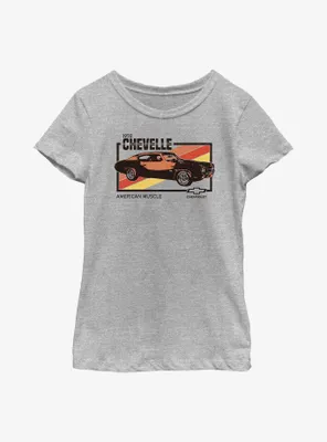 General Motors 1970 Chevelle Youth Girls T-Shirt