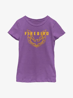 General Motors Firebird Icon Youth Girls T-Shirt
