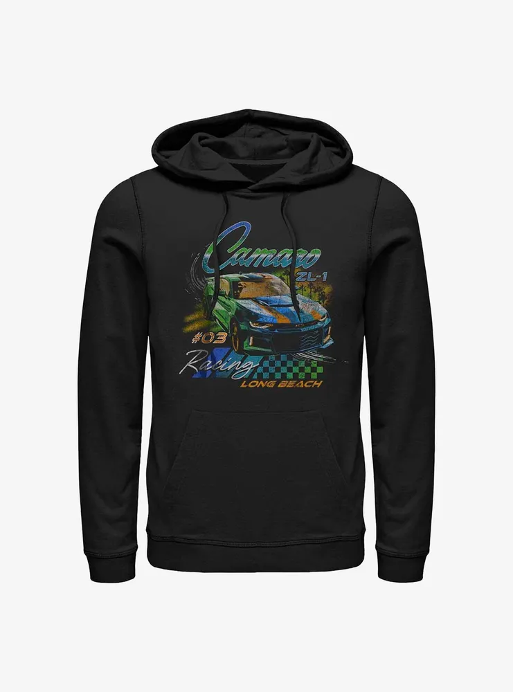 General Motors Camaro Racer Long Beach Hoodie