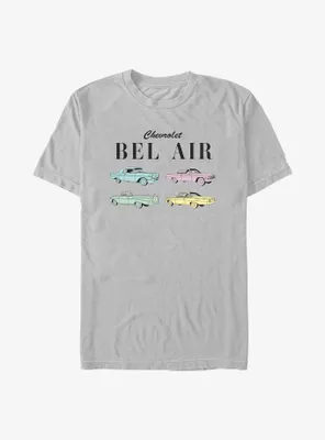 General Motors Chevy Bel Air Stack T-Shirt