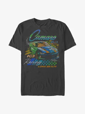General Motors Camaro Racer Long Beach T-Shirt