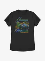 General Motors Camaro Racer Long Beach Womens T-Shirt