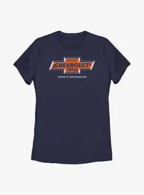 General Motors Classic Chevy Logo Womens T-Shirt