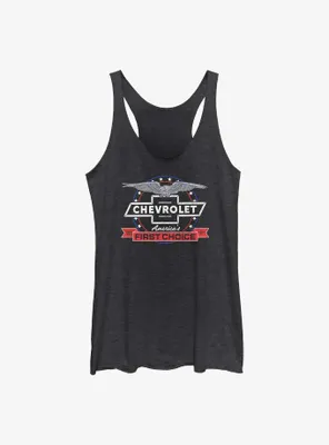 General Motors Chevrolet America's First Choice Womens Tank Top