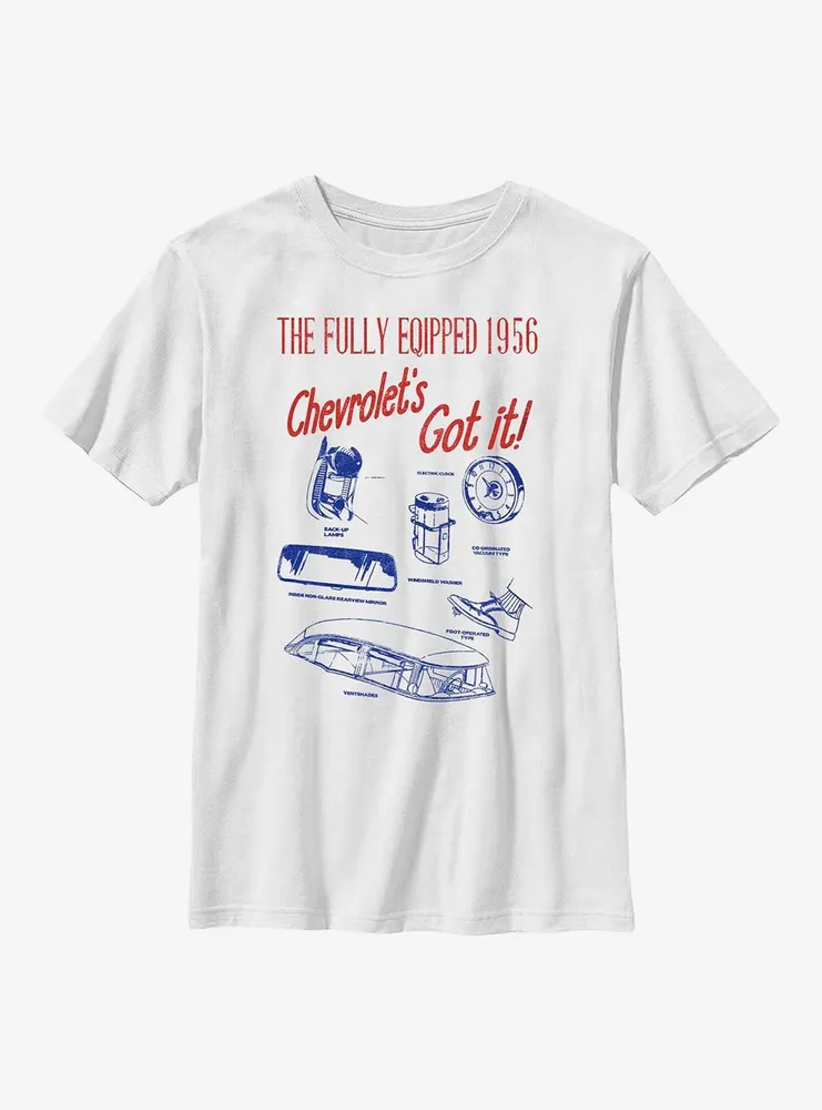 General Motors Chevrolet Fully Equipped Youth T-Shirt