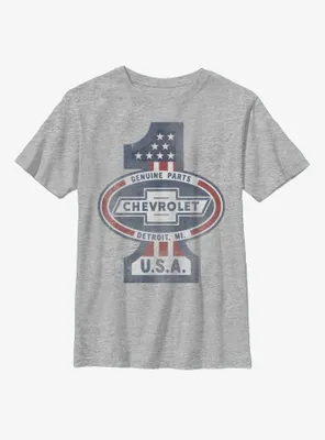 General Motors Chevrolet Number 1 the USA Youth T-Shirt